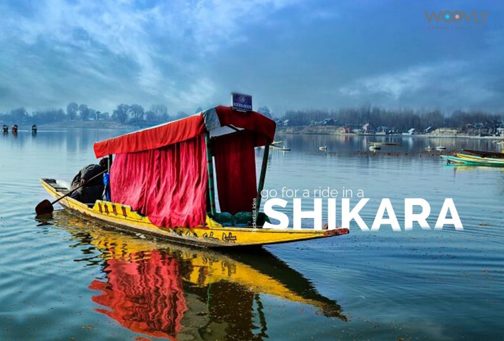 Shikara Ride in Kashmir