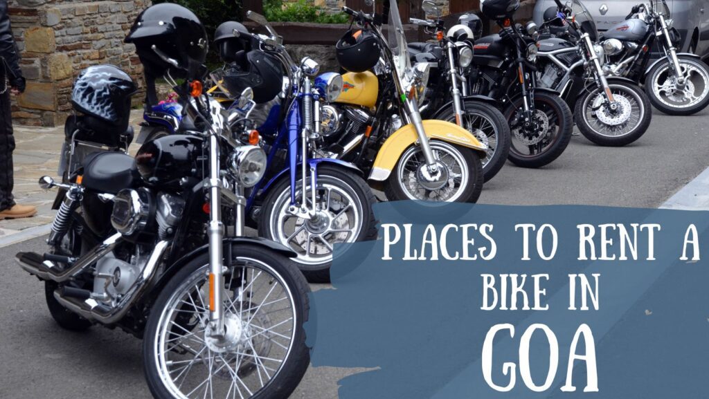 Places to rent a bike in goa