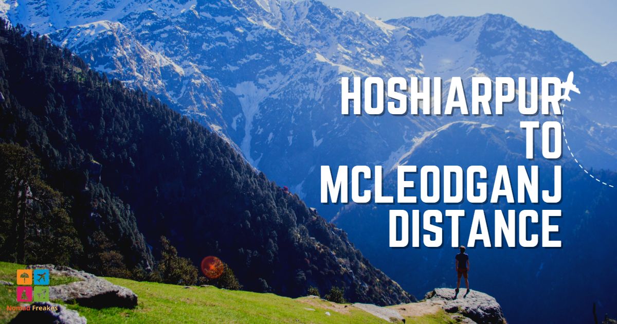 Hoshiarpur to McLeodganj distance